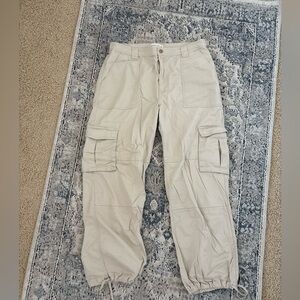 Abercrombie & Fitch Tan Cargo Pants